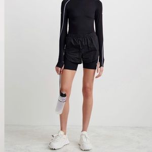 Off White Active Logo Loose Shorts XS - NWT